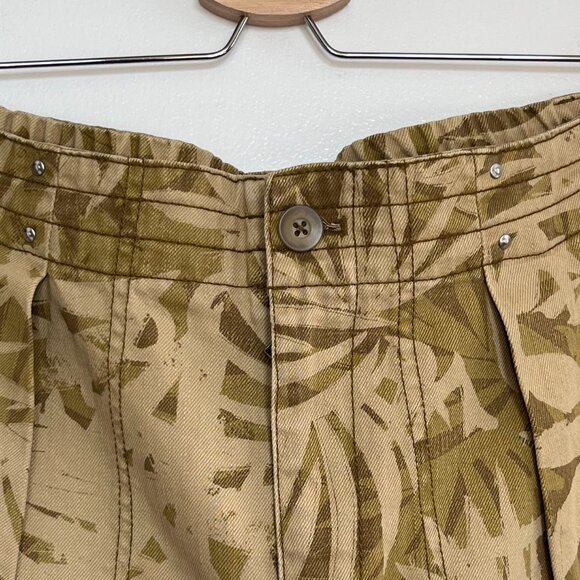 Free People Printed Rough Roads Utility Shorts NWOT - Picture 3 of 7